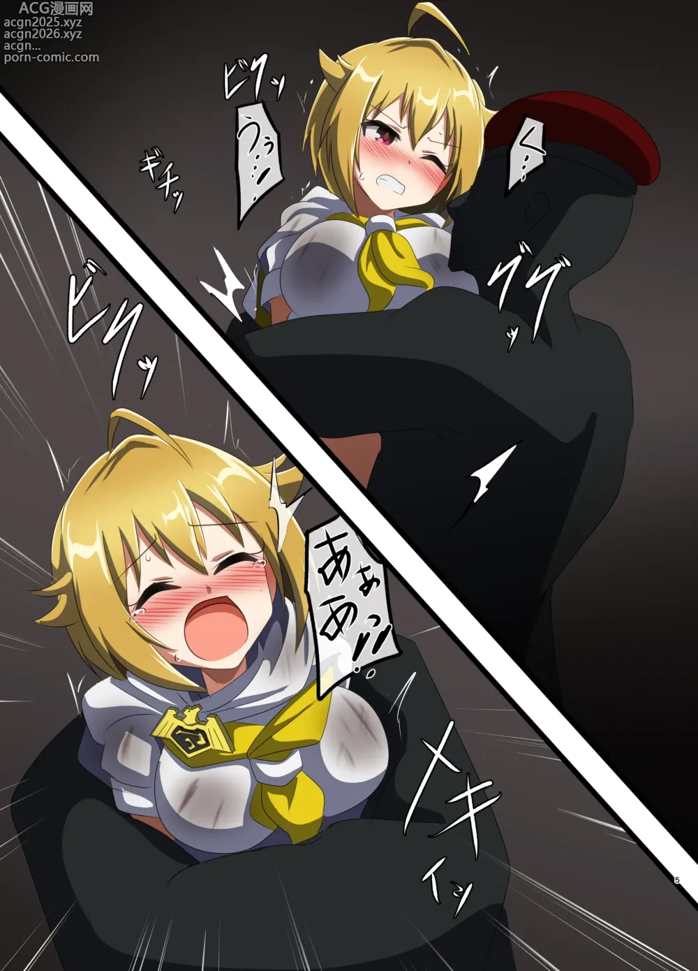 Page 4 of doujinshi DEFEATED HEROES