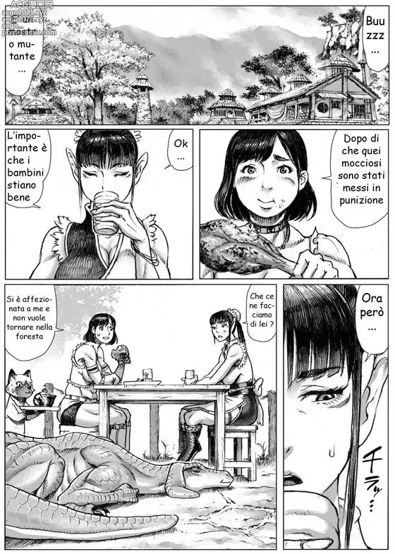 Page 29 of doujinshi MonHan! ~Kuishinbou Hunter no OO Report~