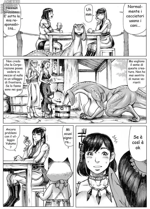 Page 30 of doujinshi MonHan! ~Kuishinbou Hunter no OO Report~