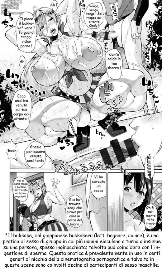 Page 8 of manga La Mamma Bionda della Mia Ragazza
