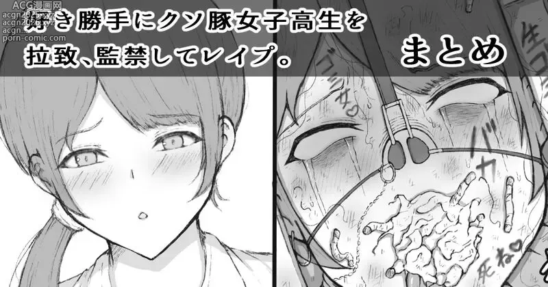 Page 1 of doujinshi Suki Katte ni Kuso Buta 〇 〇 〇 〇 o Rachi 、 〇 〇 Shite 〇 〇 〇