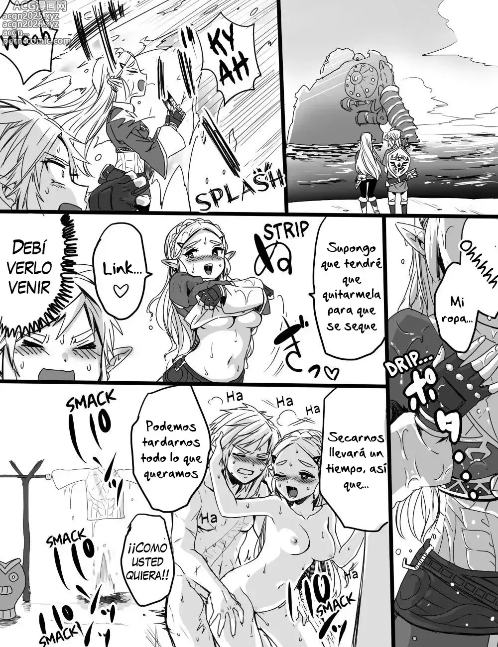 Page 8 of doujinshi El Poder del Estanque de los Enamorados 2