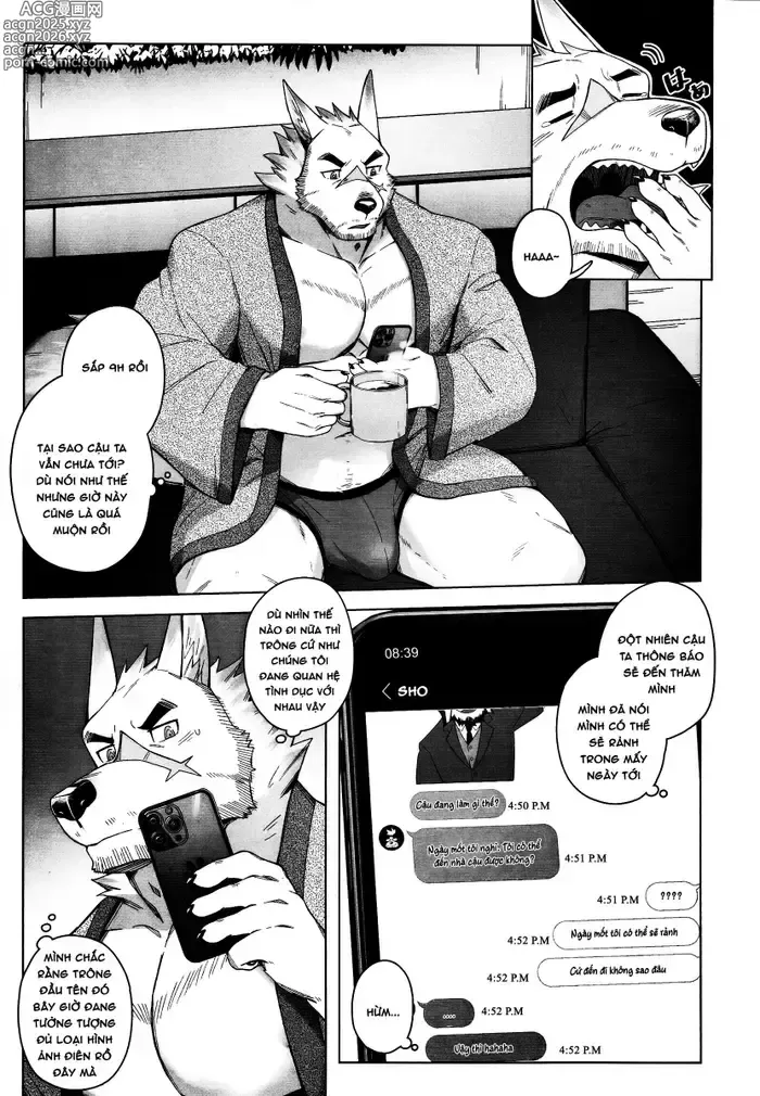 Page 4 of doujinshi The Dog-Mayors Erotic Chanllenge