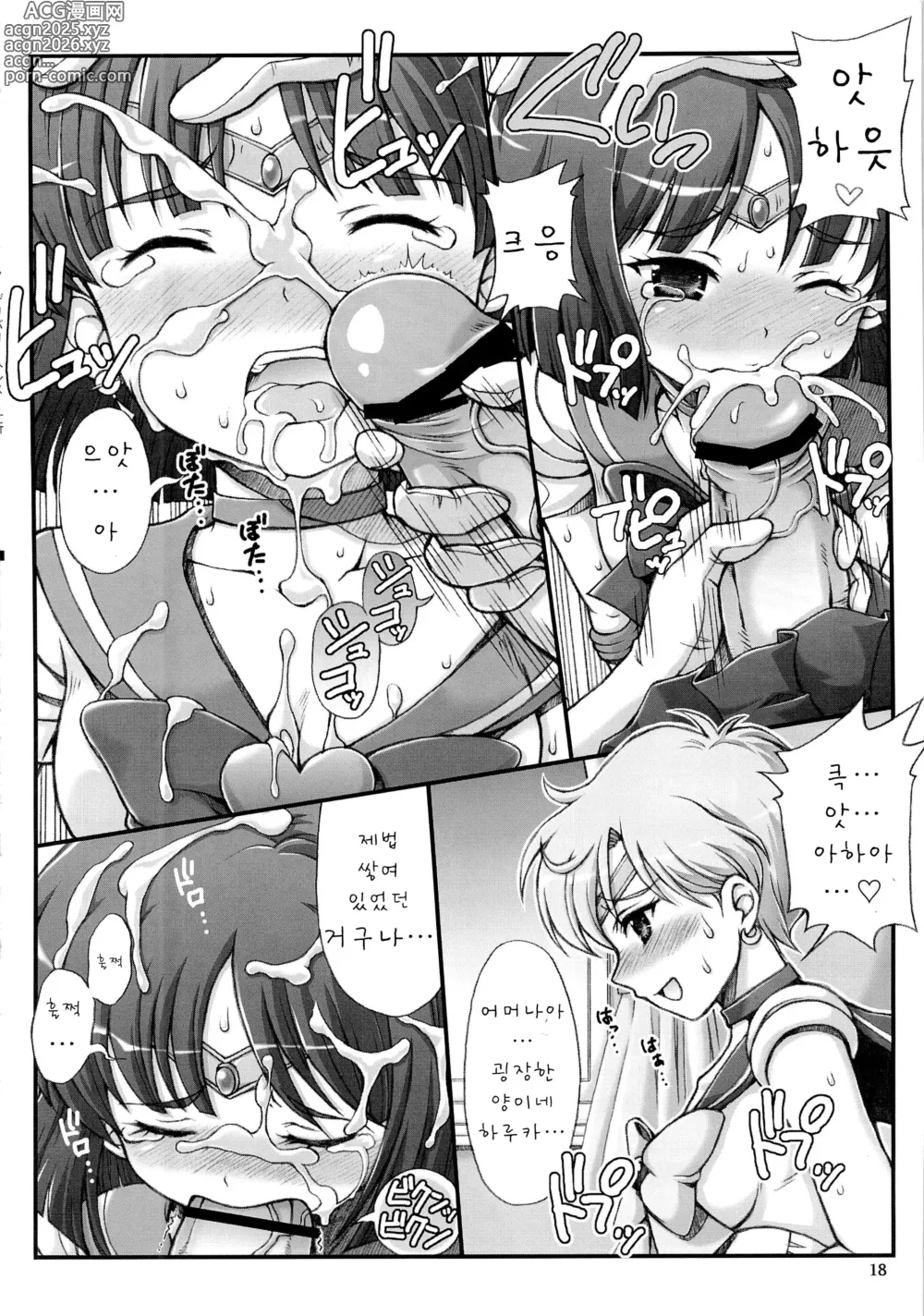 Page 17 of doujinshi 세일러 딜리버리 헬스