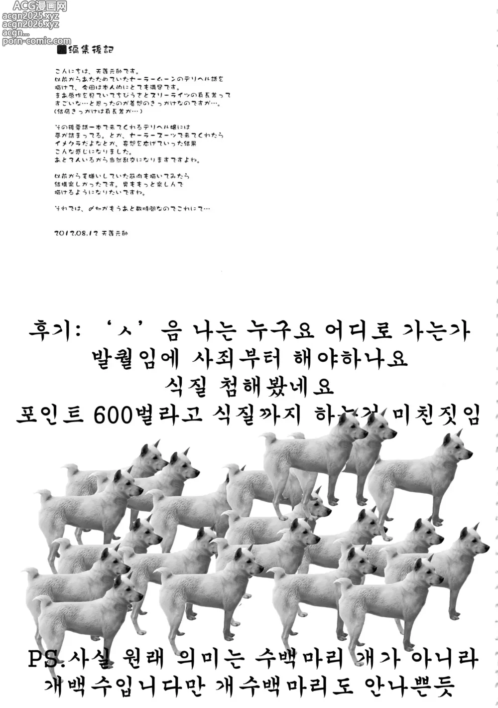 Page 20 of doujinshi 세일러 딜리버리 헬스