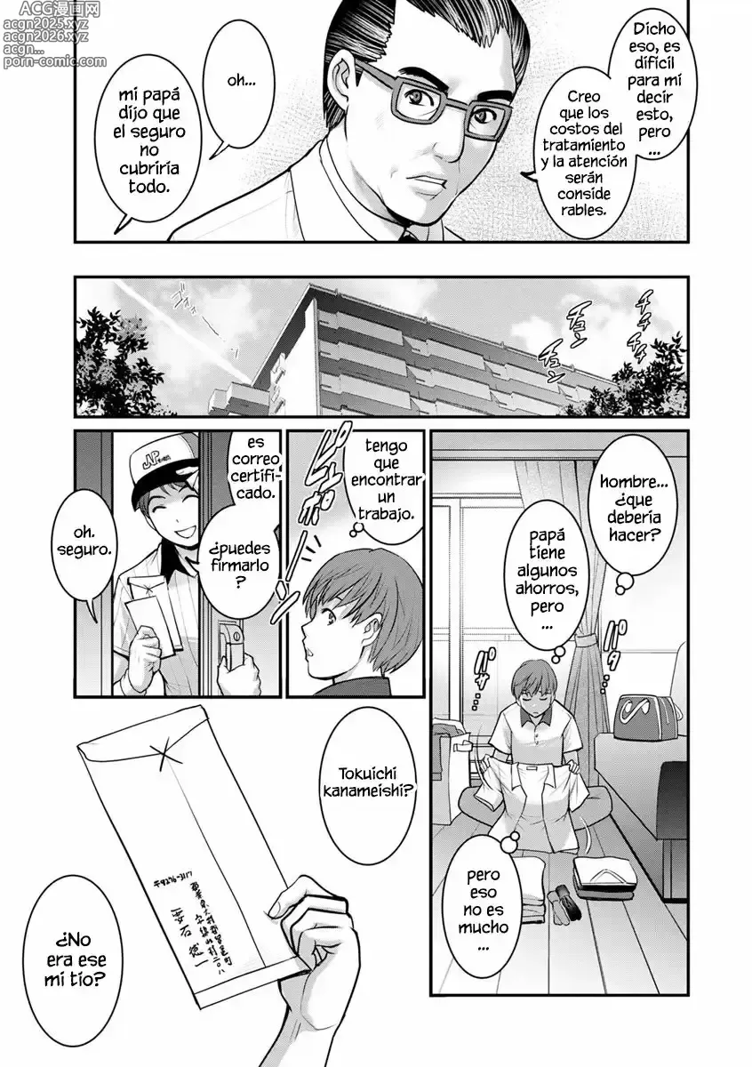 Page 9 of manga Mana-san to Omoya o Hanarete...