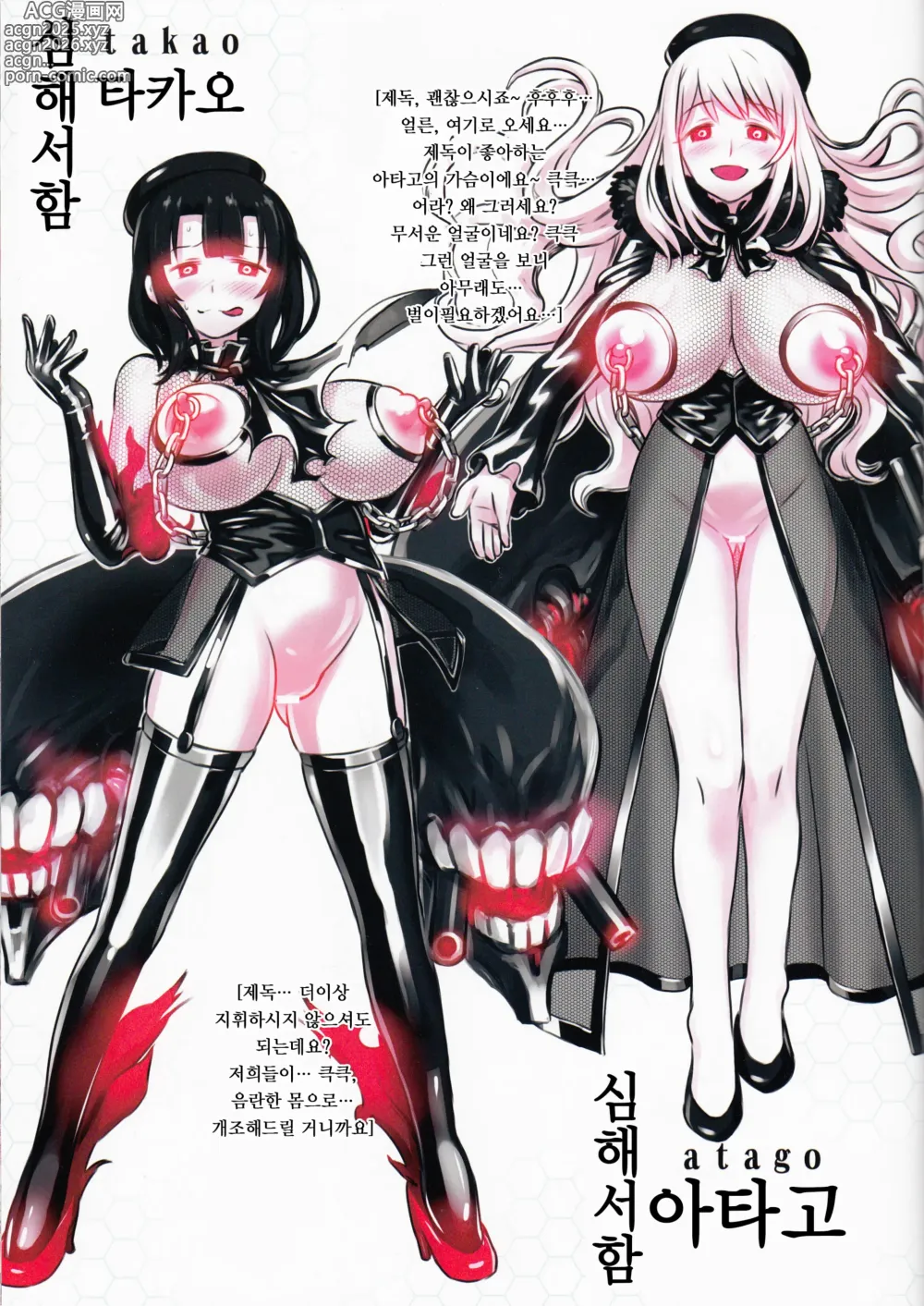 Page 11 of doujinshi 심해서함이 된 칸코레들의 기록