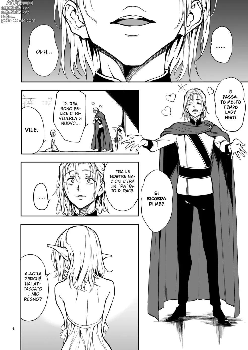 Page 5 of doujinshi Elf Education. -La deportata regina Mist- (decensored)