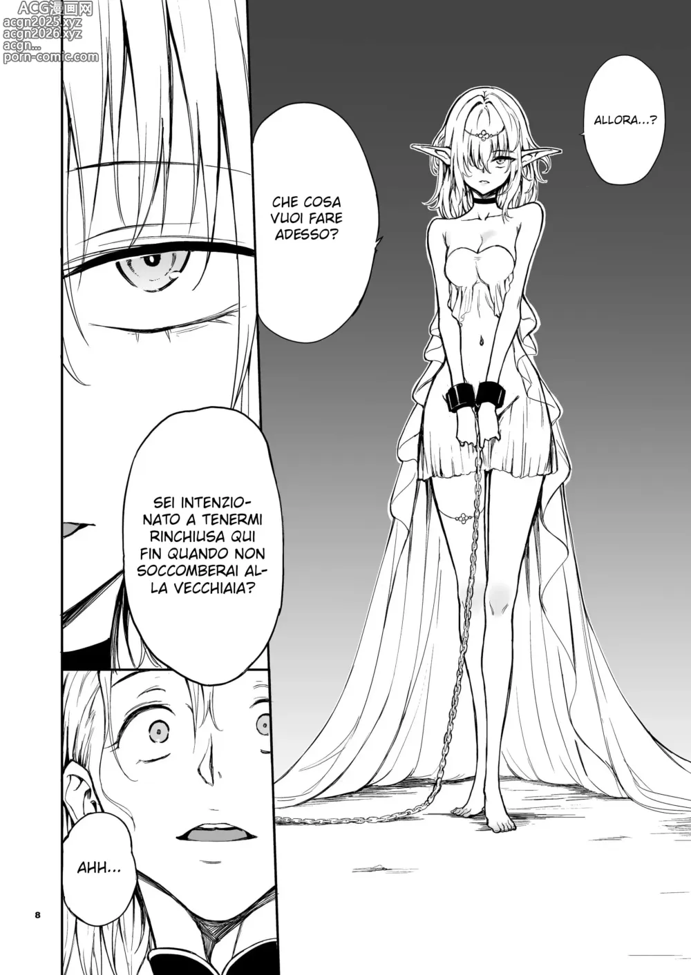 Page 7 of doujinshi Elf Education. -La deportata regina Mist- (decensored)