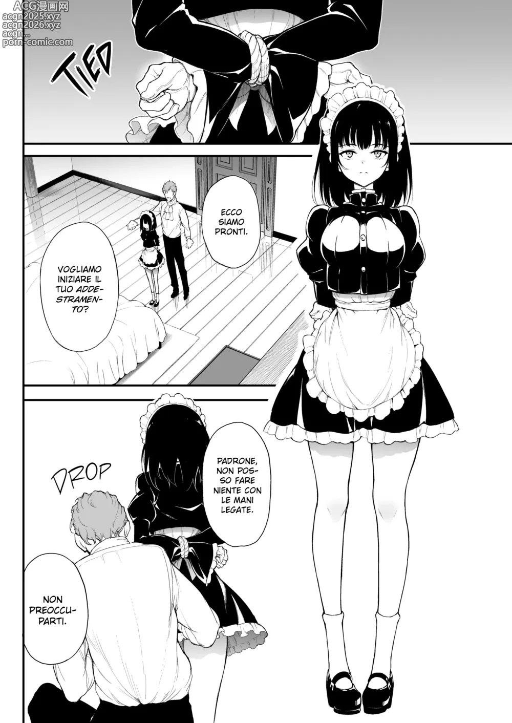 Page 3 of doujinshi -Rurikawa Tsubaki l'aristocratica decaduta- 2