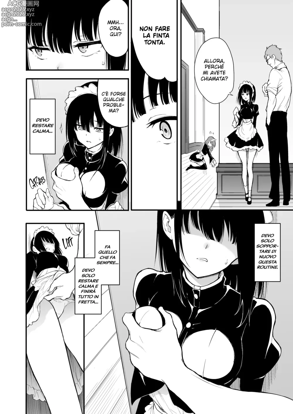 Page 3 of doujinshi -Rurikawa Tsubaki l'aristocratica decaduta- 3