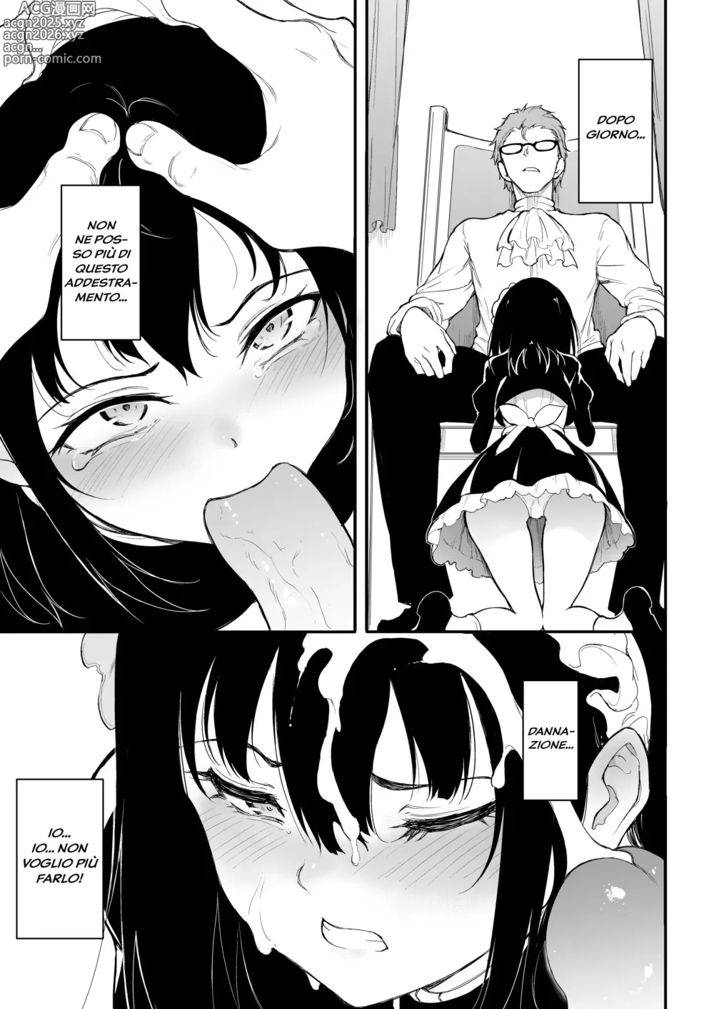 Page 8 of doujinshi -Rurikawa Tsubaki l'aristocratica decaduta- 3