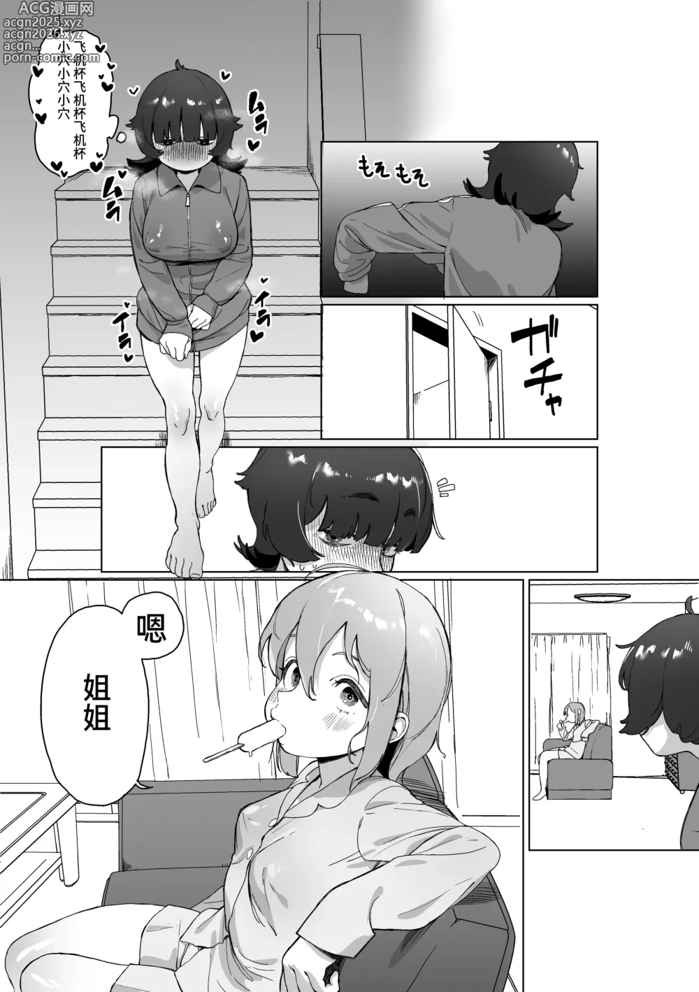 Page 20 of doujinshi Hikikomori no Ane ni Chinchin ga Haetara