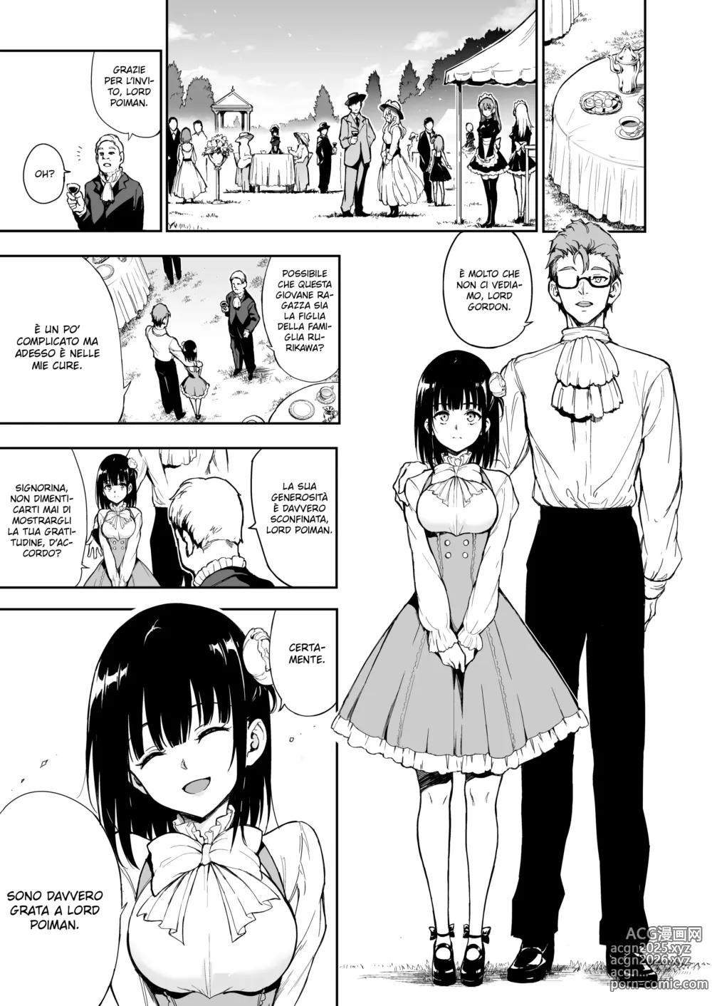 Page 2 of doujinshi -Rurikawa Tsubaki l'aristocratica decaduta- 5