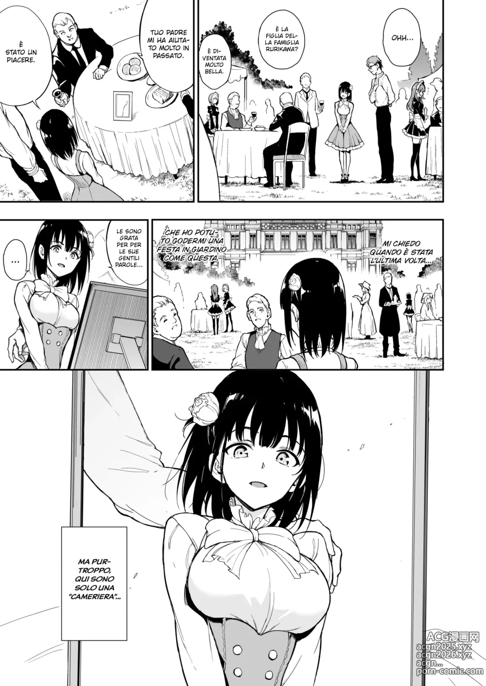 Page 4 of doujinshi -Rurikawa Tsubaki l'aristocratica decaduta- 5