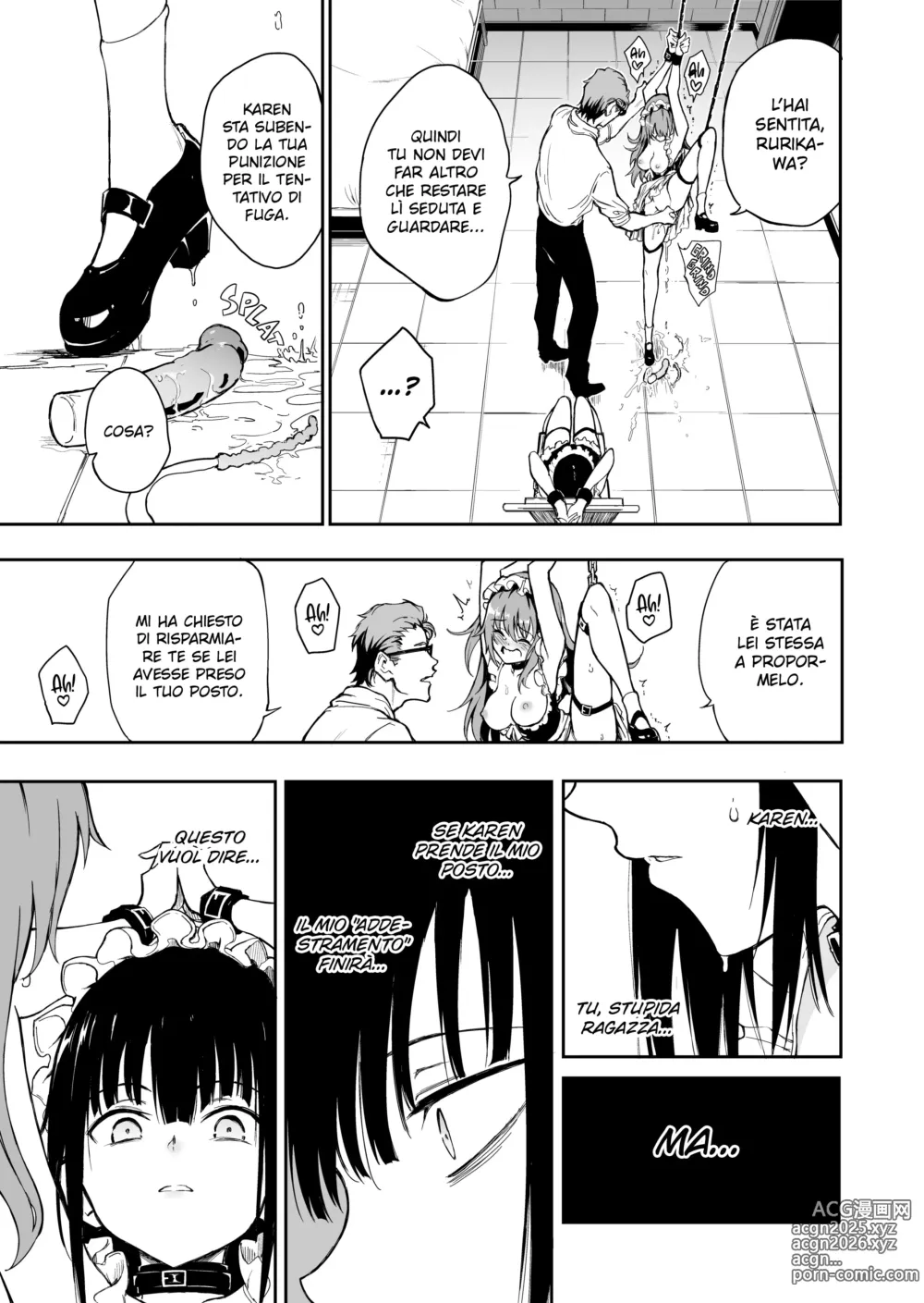 Page 12 of doujinshi -Rurikawa Tsubaki l'aristocratica decaduta- 6
