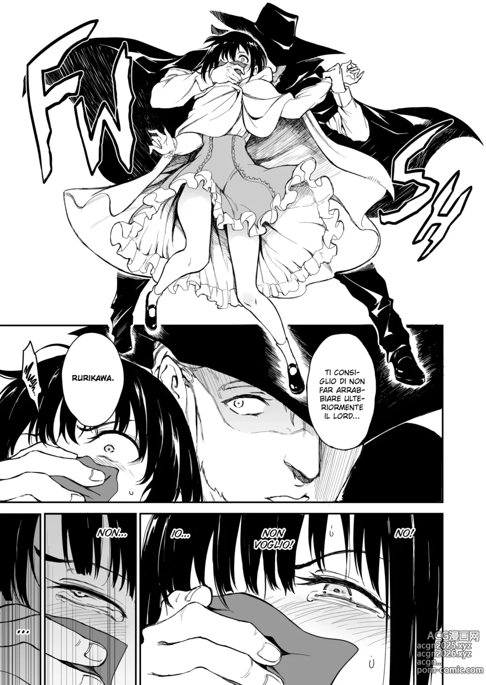 Page 8 of doujinshi -Rurikawa Tsubaki l'aristocratica decaduta- 6