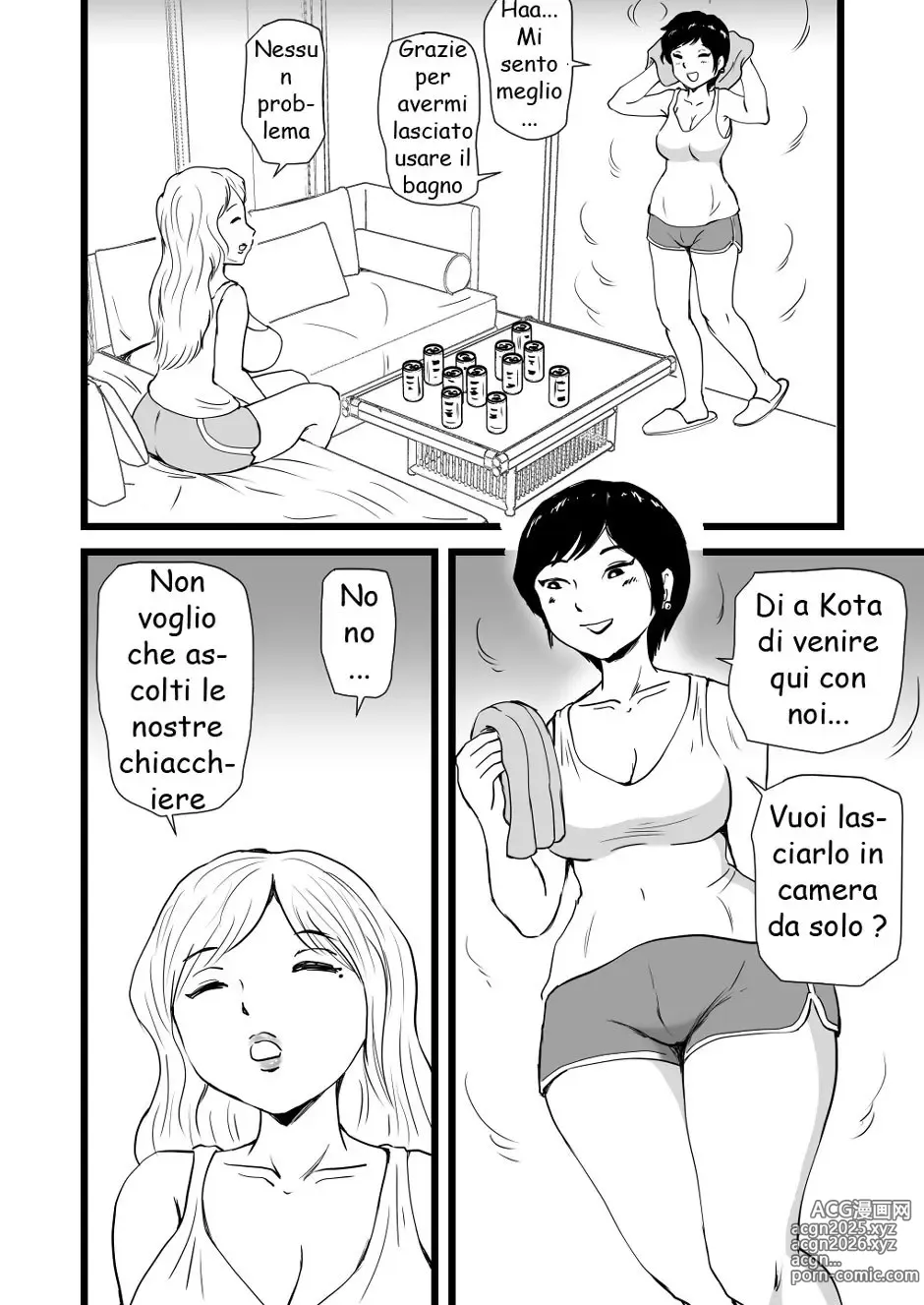Page 9 of doujinshi Mama to Ayumi-san ni Shibori Torareru Musuko no Hanashi