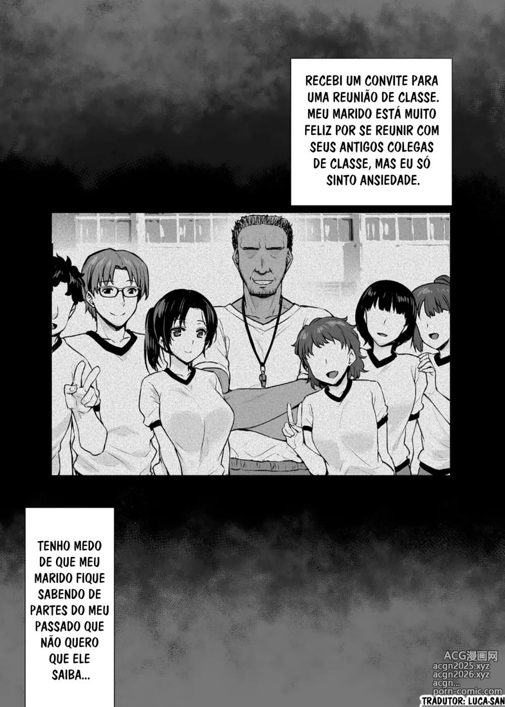 Page 2 of doujinshi Tsuma no Hajimete no Otoko ~Otto ni Naisho no Saikai Koubi~