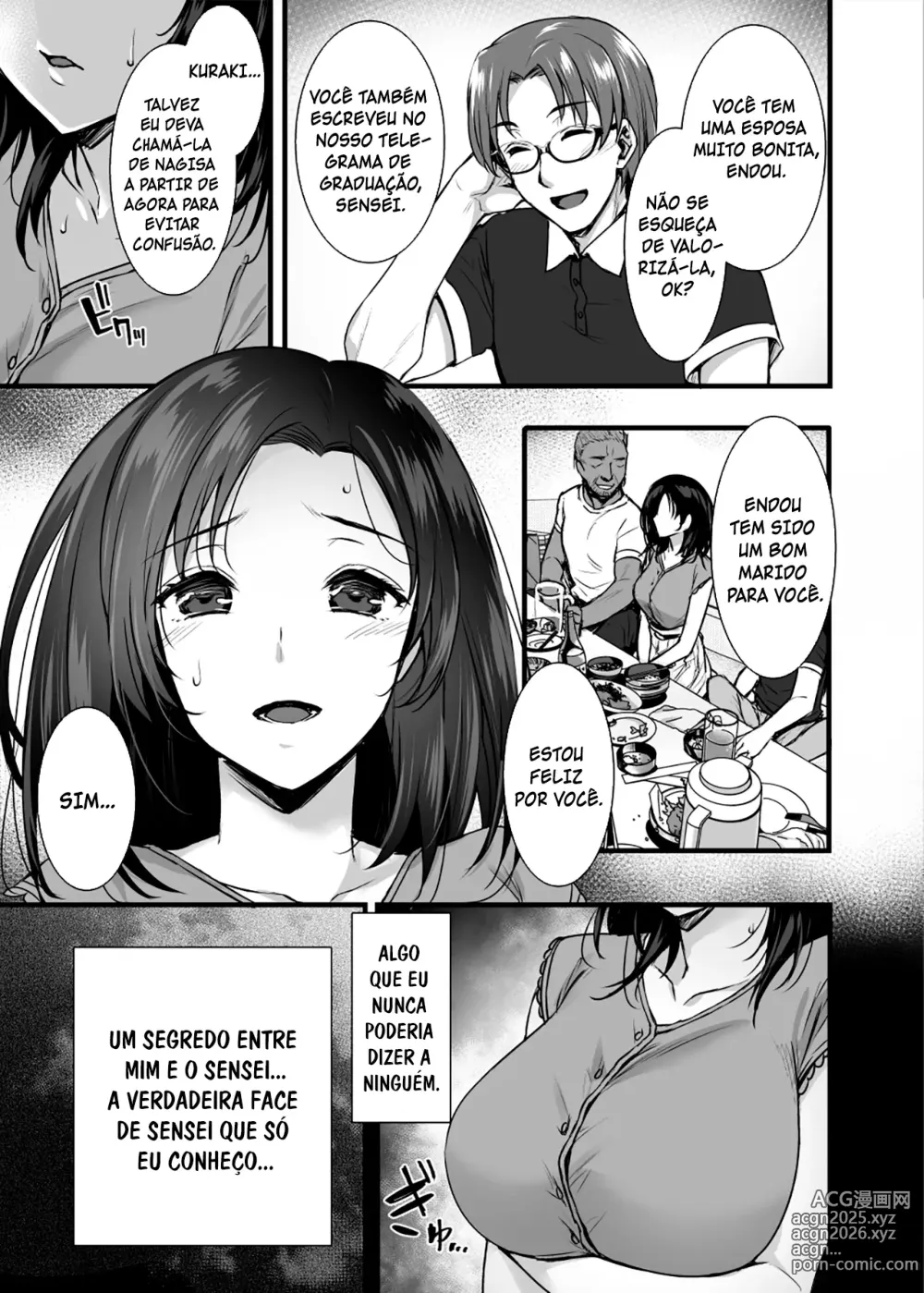 Page 6 of doujinshi Tsuma no Hajimete no Otoko ~Otto ni Naisho no Saikai Koubi~