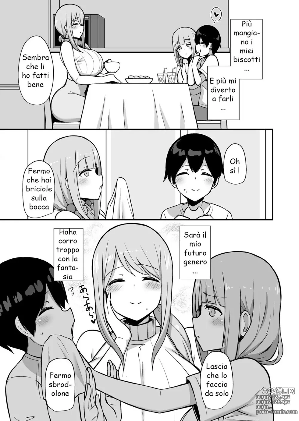 Page 4 of doujinshi La Mamma di Saki