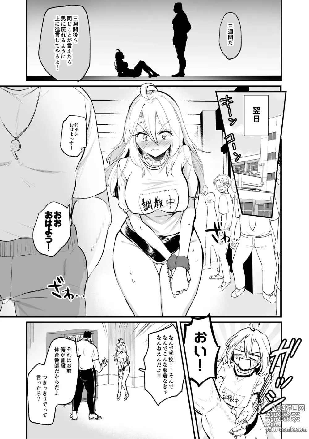 Page 11 of manga Nyotaika Kairaku Dystopia TS Musume Mesuochi Mazo Kaika - TSF ORGASM DYSTOPIA