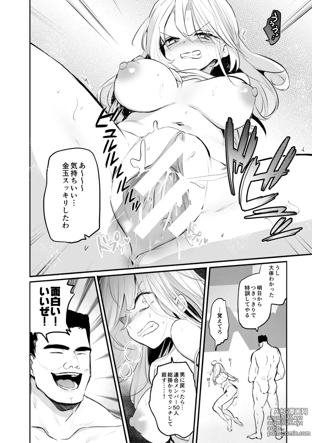 Page 10 of manga Nyotaika Kairaku Dystopia TS Musume Mesuochi Mazo Kaika - TSF ORGASM DYSTOPIA