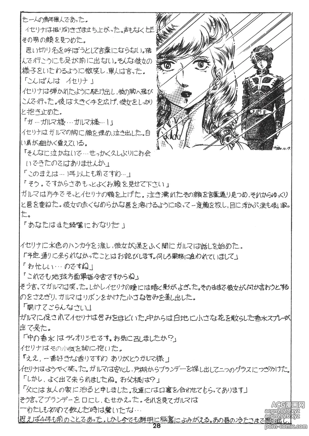 Page 28 of doujinshi Thats It! Char's Success Story