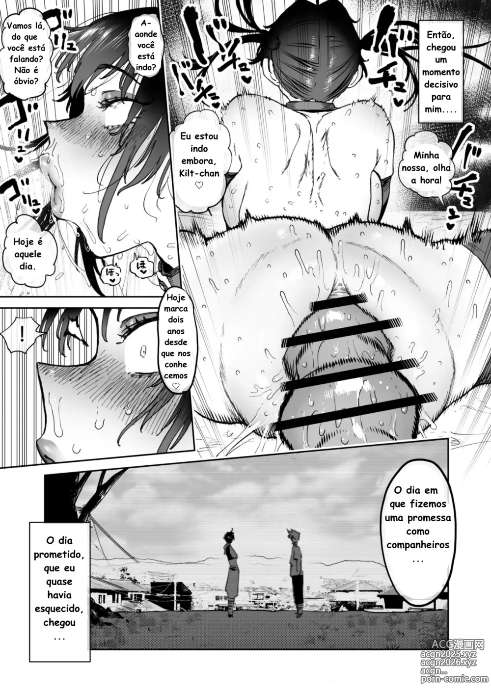 Page 20 of doujinshi A Story About Two Comrades Who Parted Ways Vowing to Become Stronger, but Reunite After Two Years as Female Masturbators
