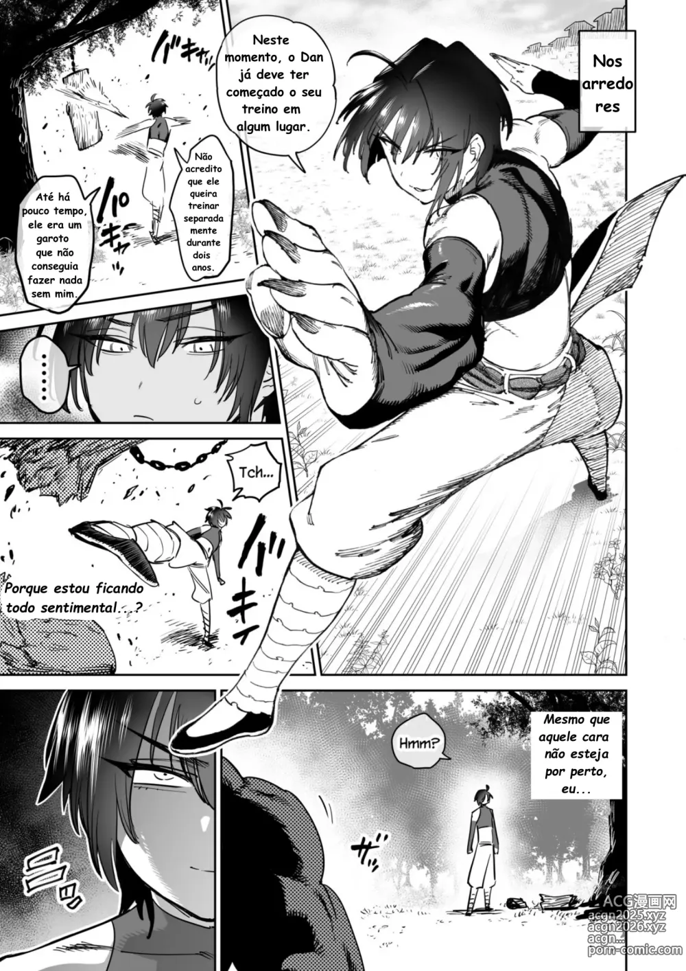 Page 6 of doujinshi A Story About Two Comrades Who Parted Ways Vowing to Become Stronger, but Reunite After Two Years as Female Masturbators