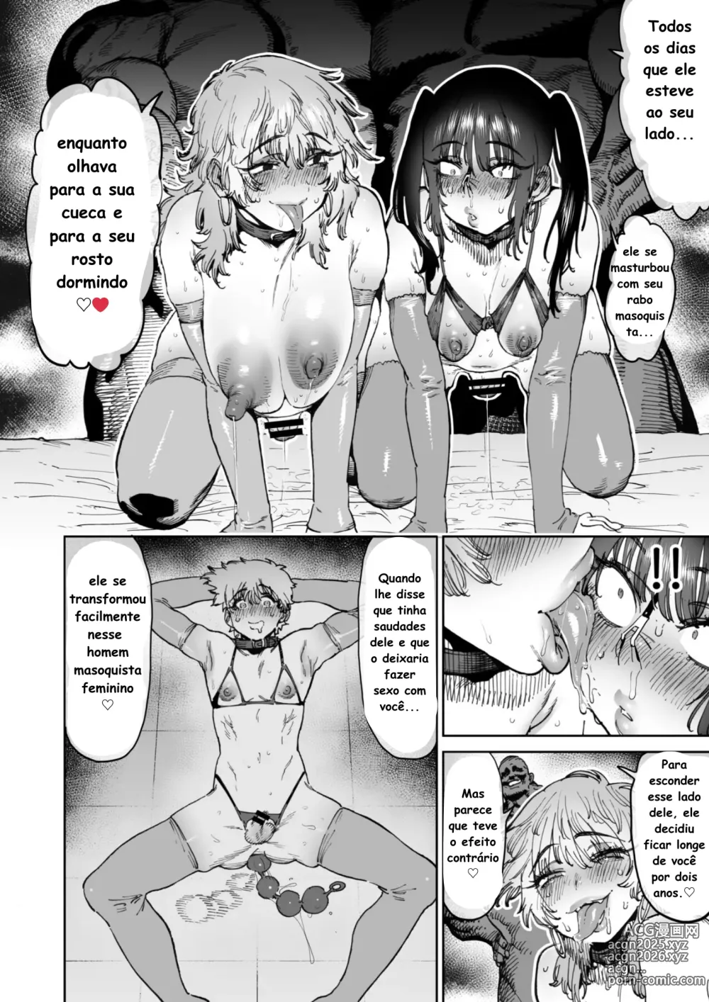 Page 55 of doujinshi A Story About Two Comrades Who Parted Ways Vowing to Become Stronger, but Reunite After Two Years as Female Masturbators