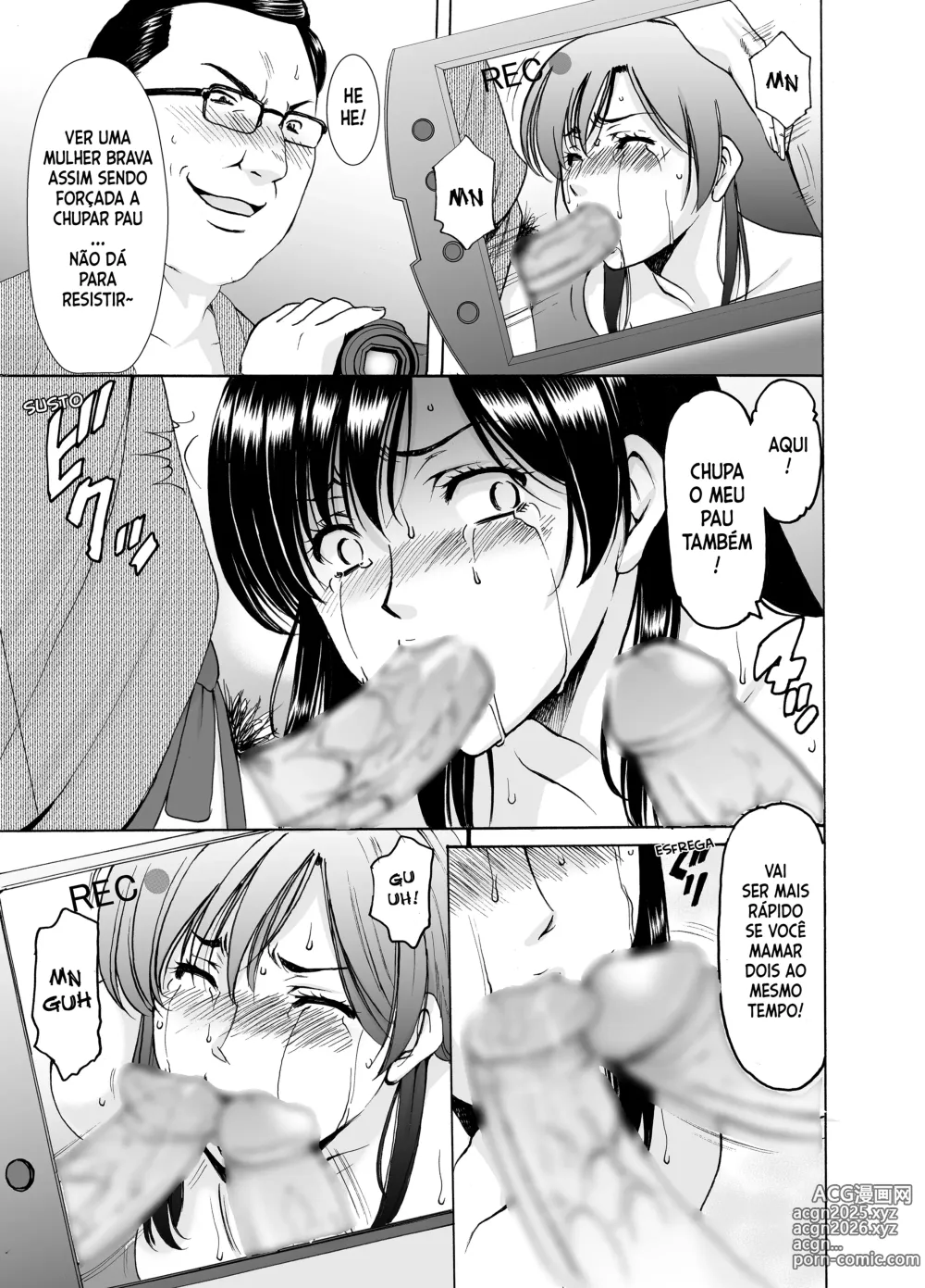 Page 29 of doujinshi Hitozuma x 3 ~Yukemuri Ryoujou~ 1. Asagi