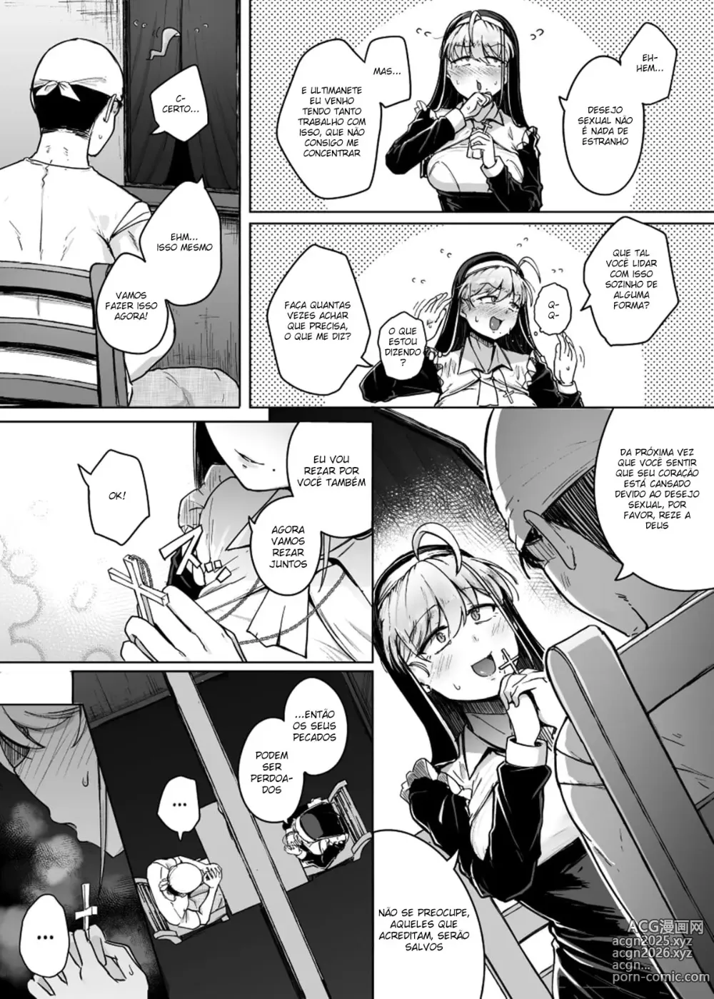 Page 12 of doujinshi Buraco da Confissão 1-5