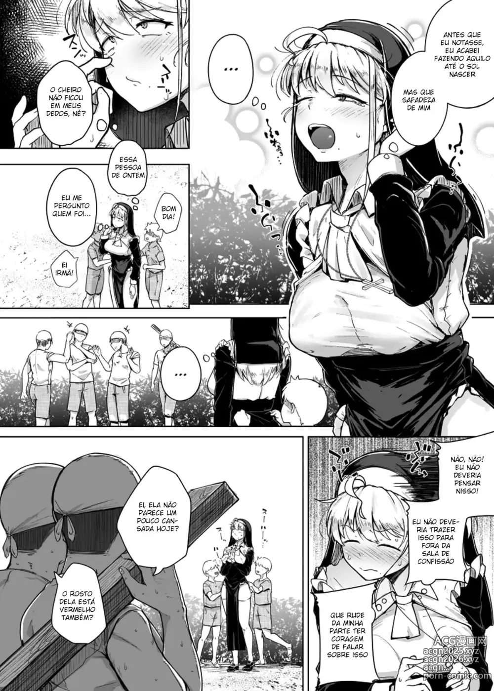 Page 14 of doujinshi Buraco da Confissão 1-5