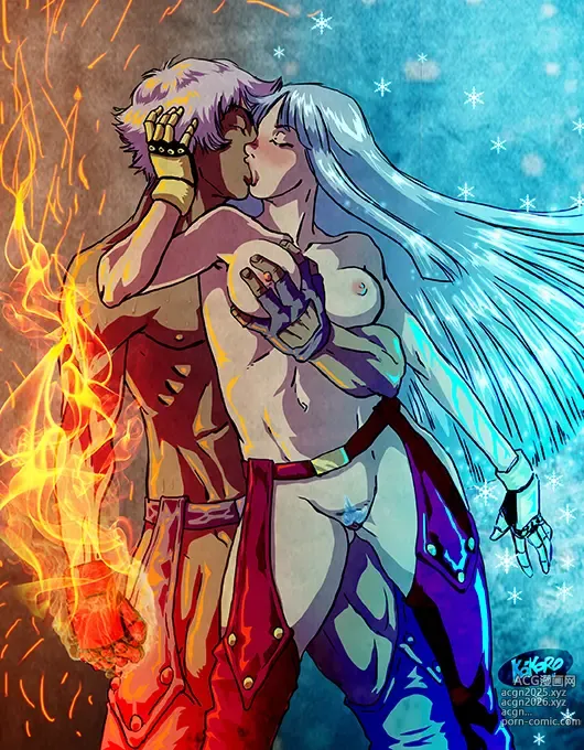 Page 16 of imageset K and Kula Diamond making sweet love