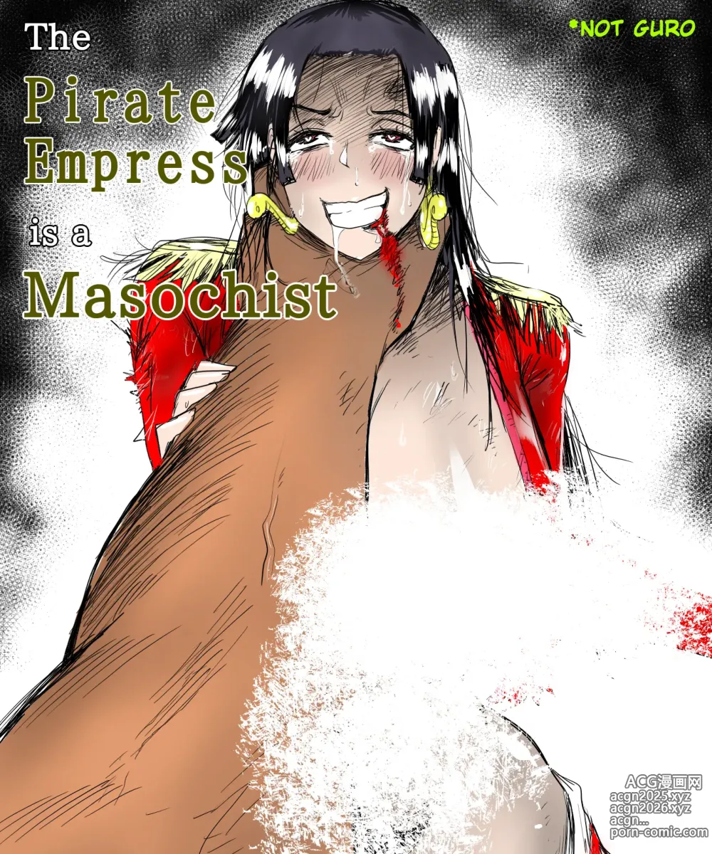 Page 1 of doujinshi La Emperatriz Pirata es una Masoquista