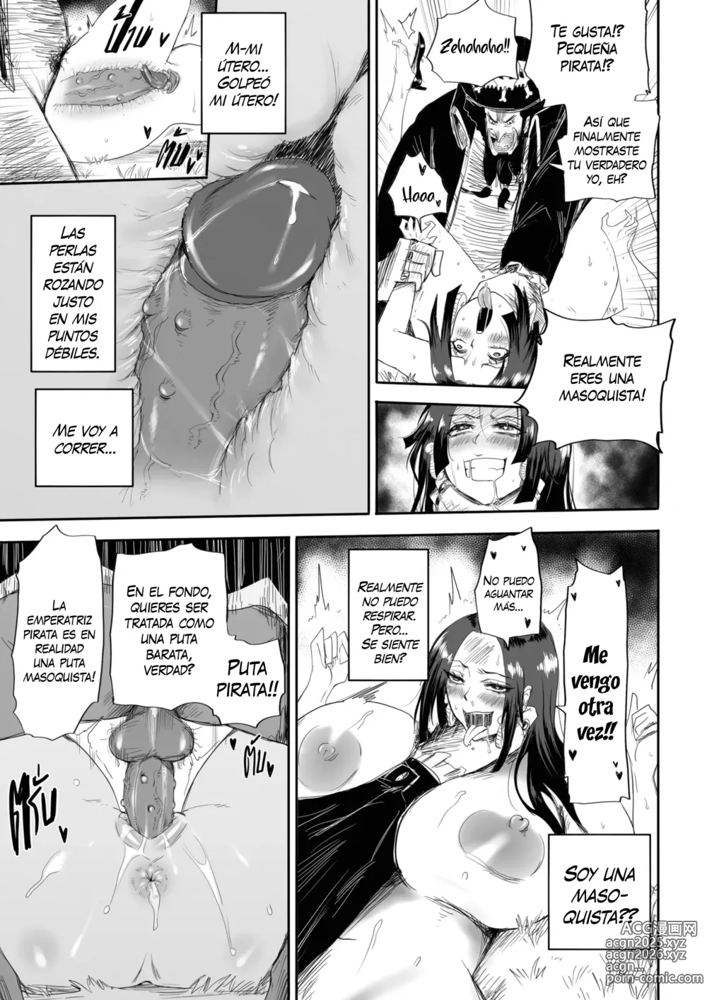 Page 11 of doujinshi La Emperatriz Pirata es una Masoquista