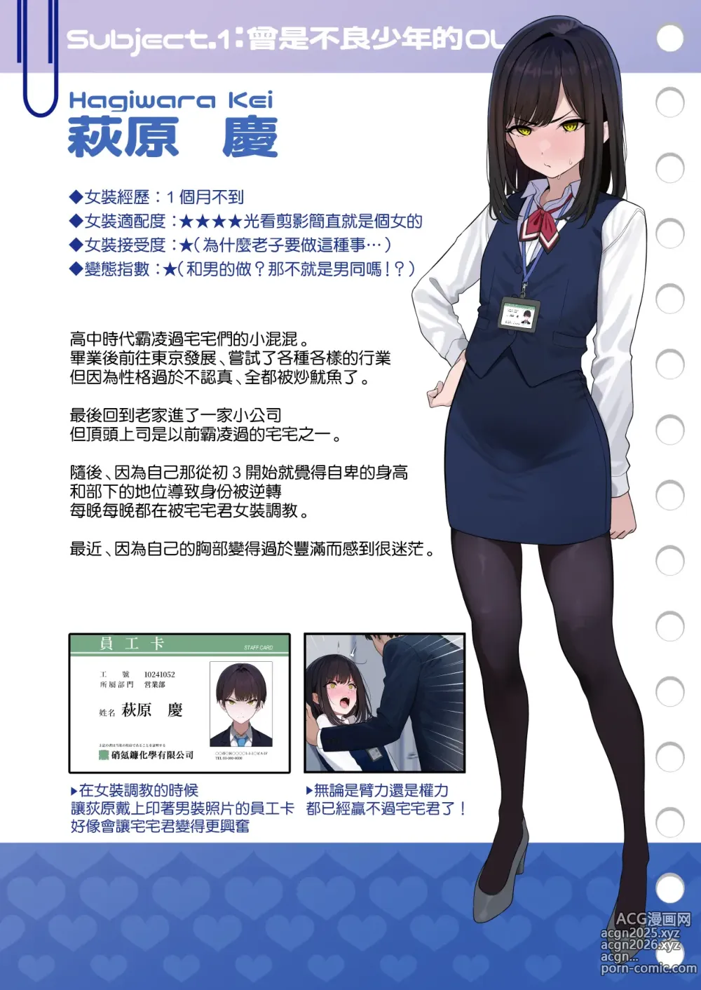 Page 3 of doujinshi Tsuiteru Mesu ~Otokonoko Report~