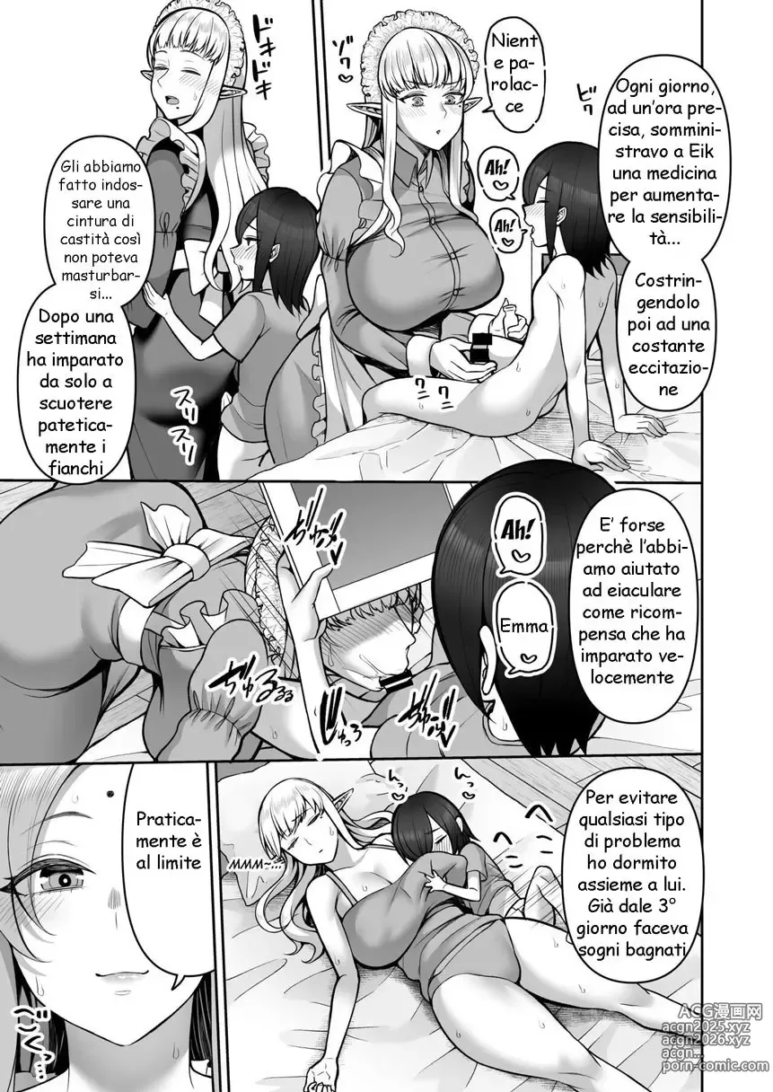 Page 18 of doujinshi Un' Elfa Vecchia di 200 Anni si Prende Cura di un Ragazzino