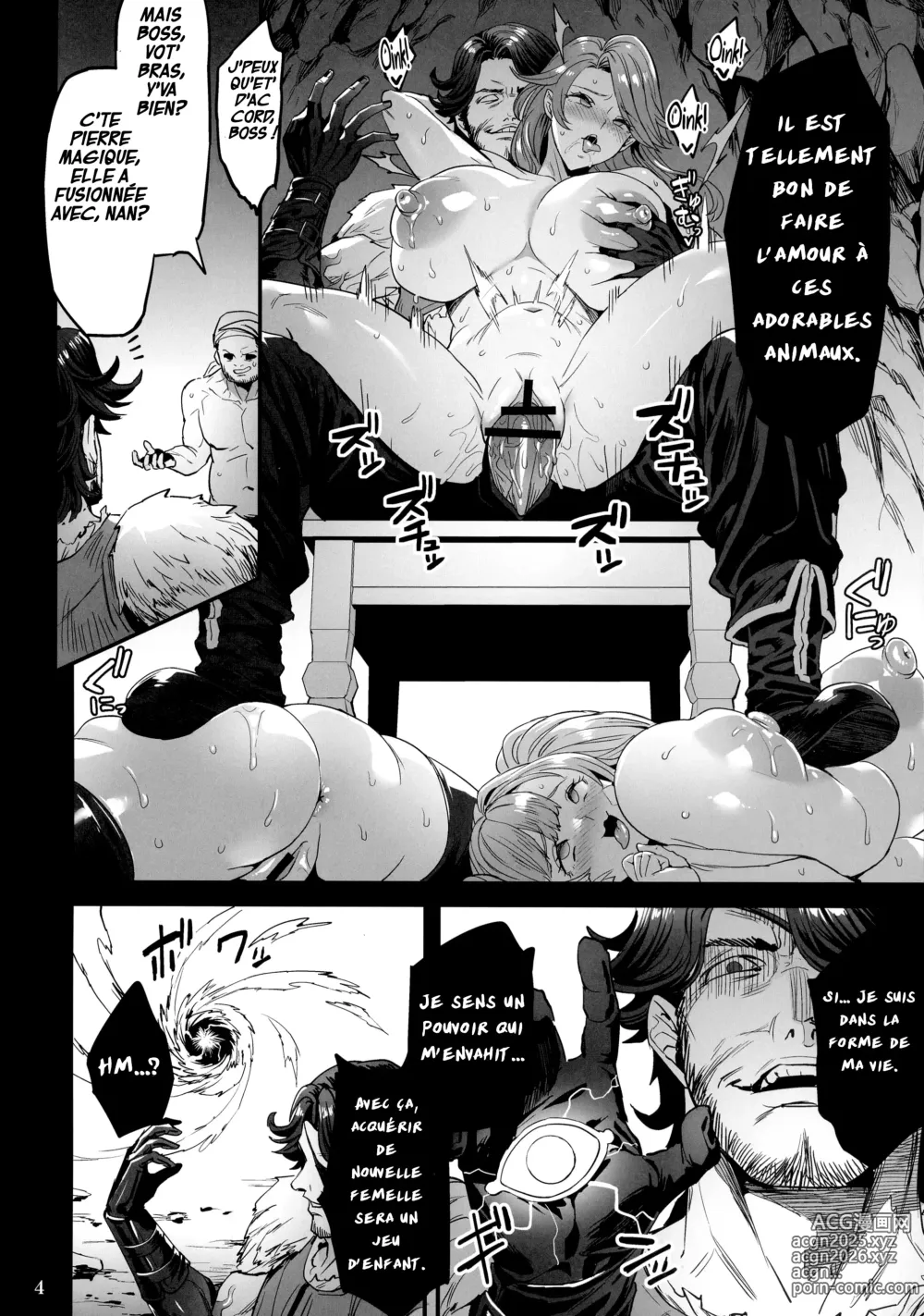 Page 3 of doujinshi Les deux dragonnes devenues animaux de compagnie