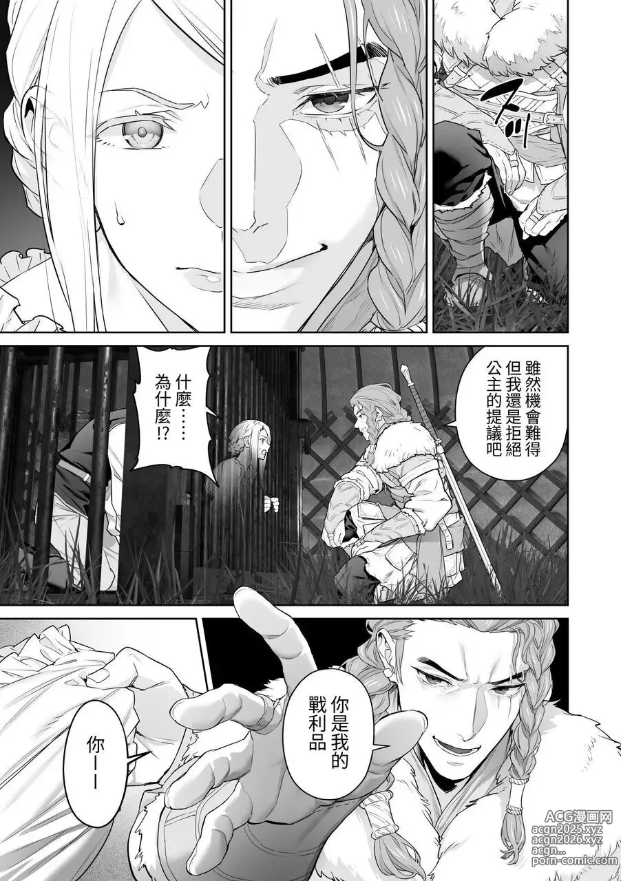 Page 20 of doujinshi 蛮族的新娘～堕落的公主～