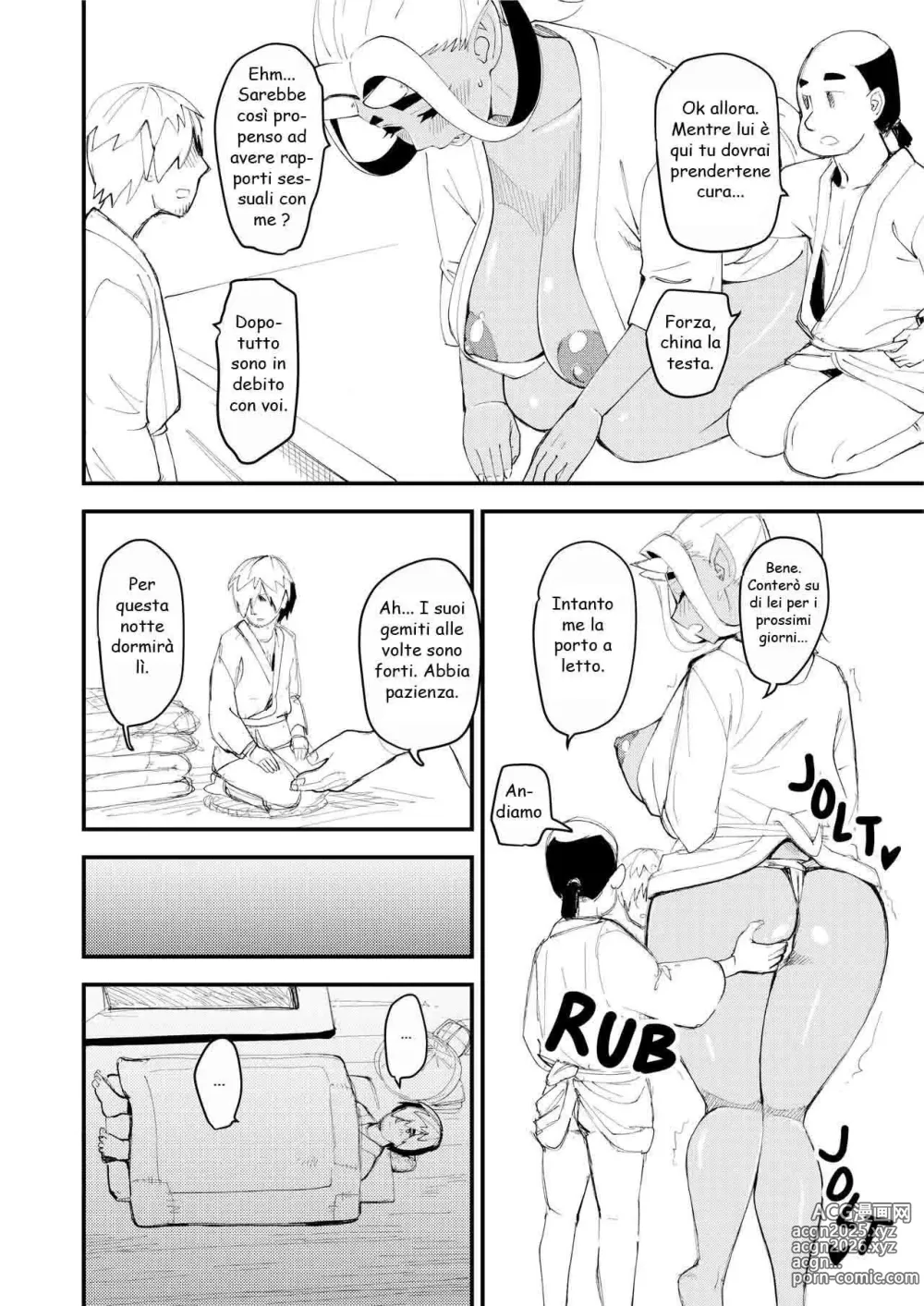 Page 5 of doujinshi La Ragazza Orco e Il Viaggiatore