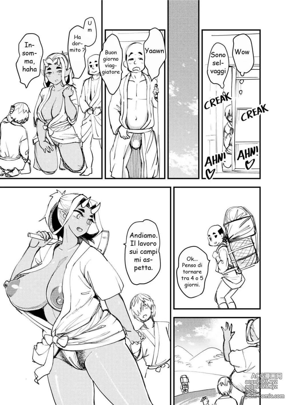 Page 8 of doujinshi La Ragazza Orco e Il Viaggiatore