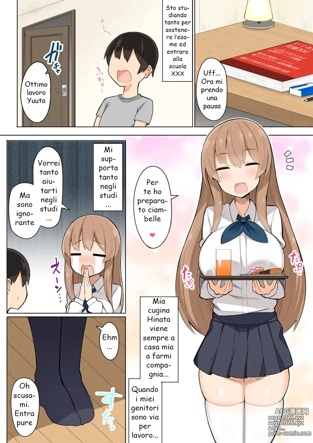 Page 2 of doujinshi Studiare per L' Esame di Ammissione