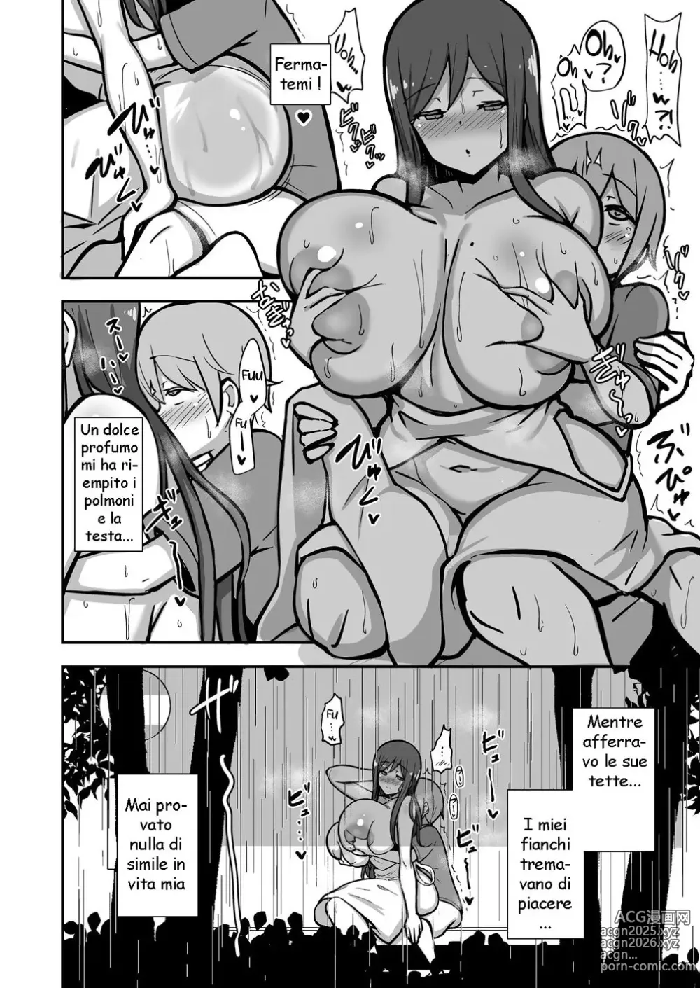 Page 13 of doujinshi Shiro e Aoi alla Fermata del Bus