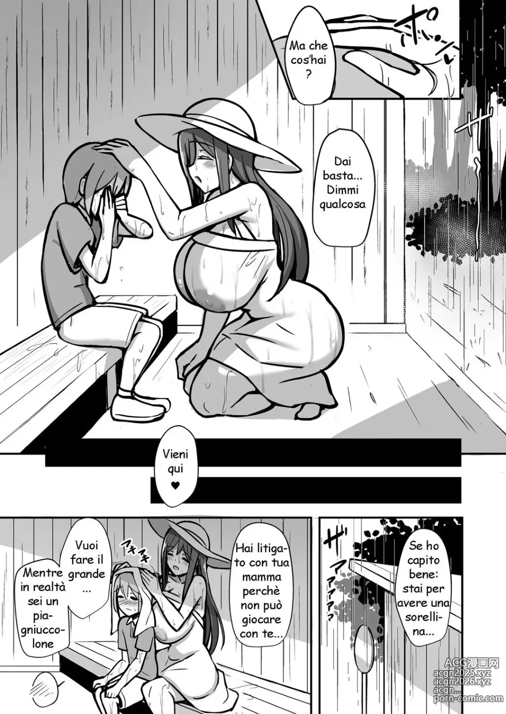 Page 16 of doujinshi Shiro e Aoi alla Fermata del Bus