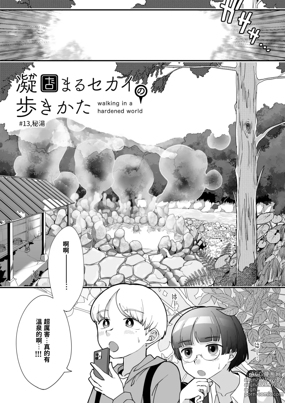 Page 2 of doujinshi Katamaru Sekai no Arukikata - walking in a hardened world #13