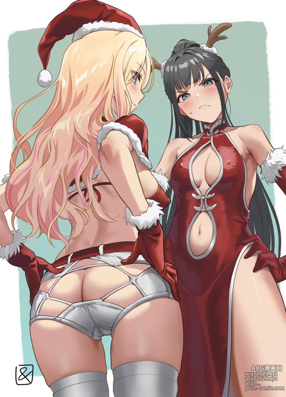 Page 10 of doujinshi 生徒会サンタ、ケツ意のクリスマスライブ！