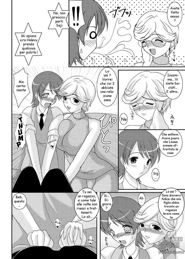 Page 3 of doujinshi Saji e le Due Paia di Calde Tette