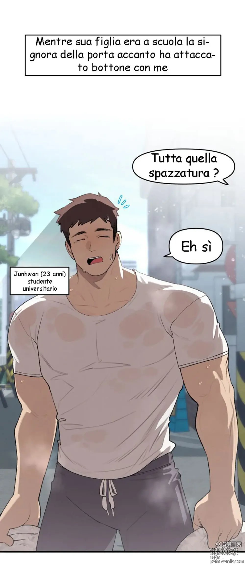 Page 2 of doujinshi La Signora della Porta Accanto (uncensored)